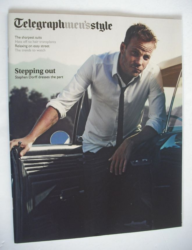 Telegraph Men's Style magazine - Stephen Dorff cover (Autumn/Winter 2011)