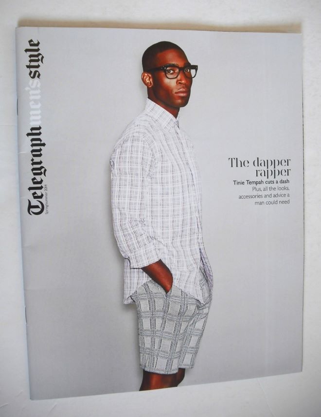 Telegraph Men's Style magazine - Tinie Tempah cover (Spring/Summer 2014)