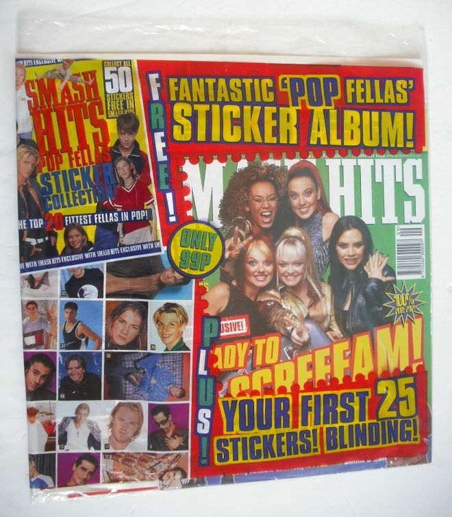 Smash Hits magazine - The Spice Girls cover (25 February - 10 March 1998)