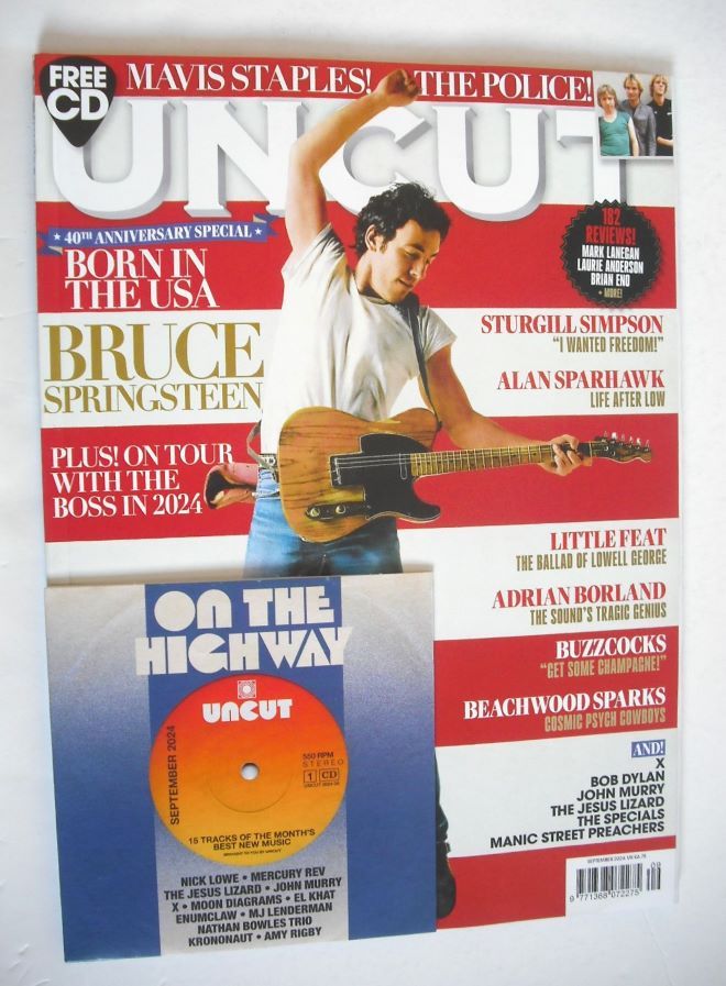 Uncut magazine - Bruce Springsteen cover (September 2024)