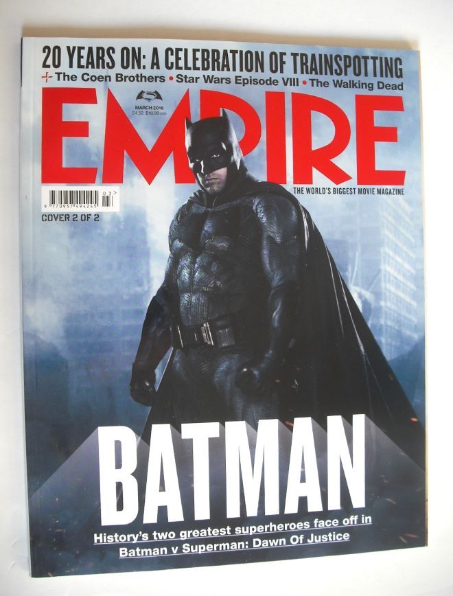Empire magazine - Batman cover (March 2016)