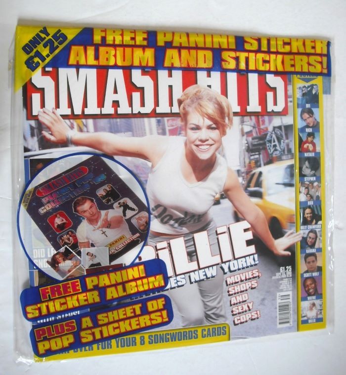 Smash Hits magazine - Billie Piper cover (23 September 1998)