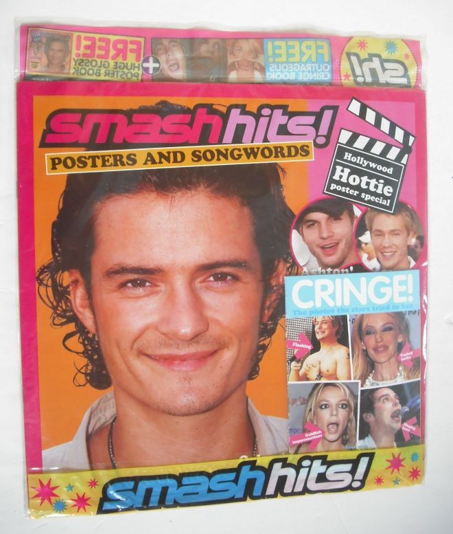Smash Hits magazine - Calvin Goldspink cover (23 January - 5 February 2004)