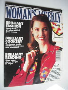 Woman's Weekly magazine (27 August 1991)
