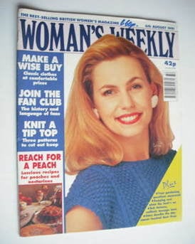 Woman's Weekly magazine (6 August 1991)