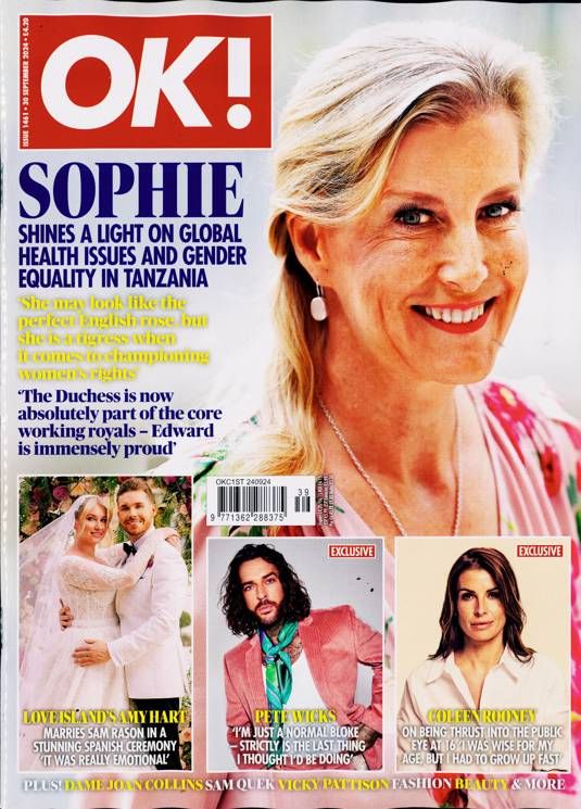 OK! magazine - Sophie, Duchess of Edinburgh cover (30 September 2024 - Issue 1461)