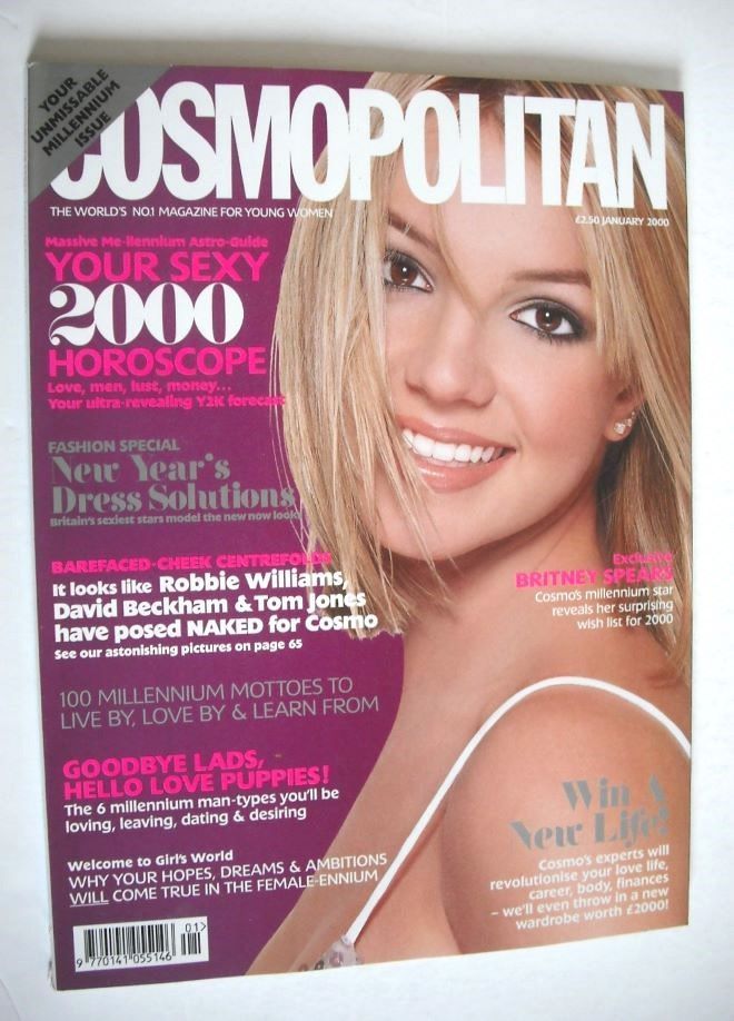 Cosmopolitan magazine (January 2000 - Britney Spears cover)