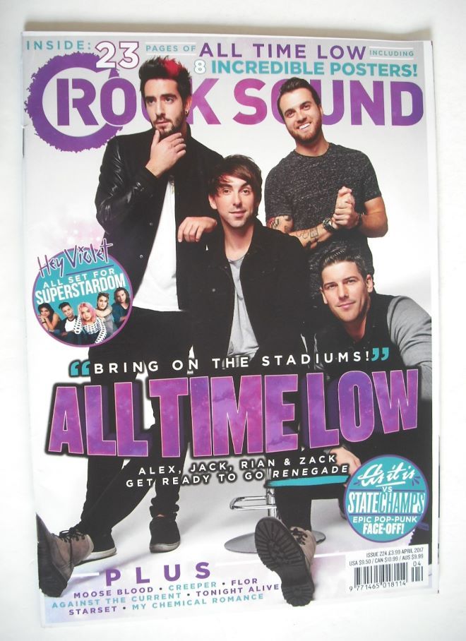Rock Sound magazine - All Time Low (April 2017)