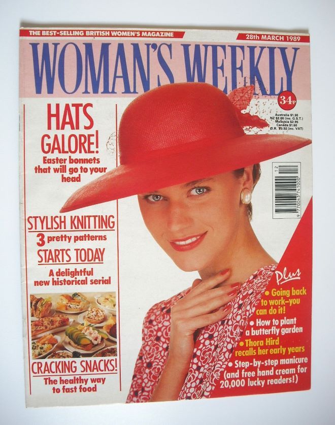 Woman's Weekly magazine (28 March 1989 - British Edition)