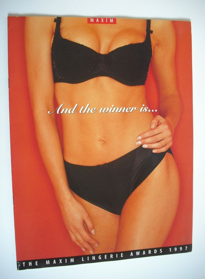 MAXIM supplement - The Maxim Lingerie Awards 1997
