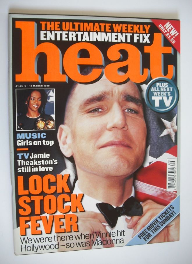 <!--1999-03-06-->Heat magazine - Vinnie Jones cover (6-12 March 1999)