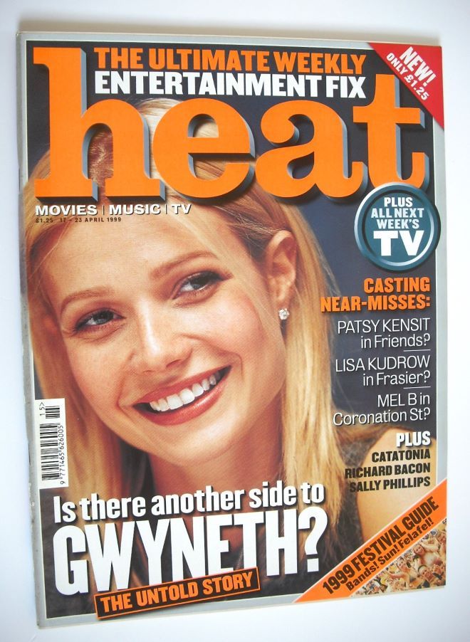 <!--1999-04-17-->Heat magazine - Gwyneth Paltrow cover (17-23 April 1999)