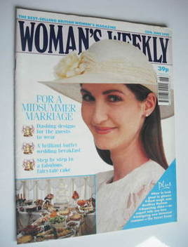 Woman's Weekly magazine (25 June 1991)