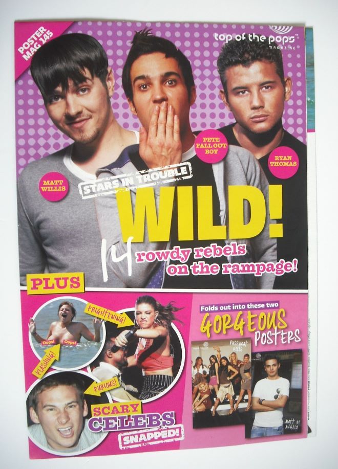 Top Of The Pops magazine - The Cringe cover (17 May - 13 June 2006)