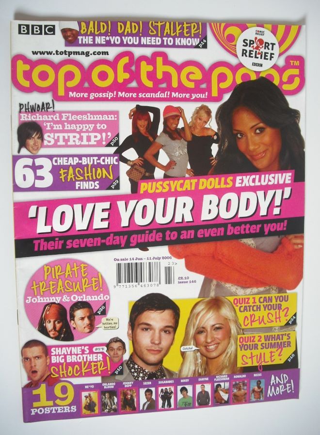 Top Of The Pops magazine - Love Your Body cover (14 June - 11 July 2006)