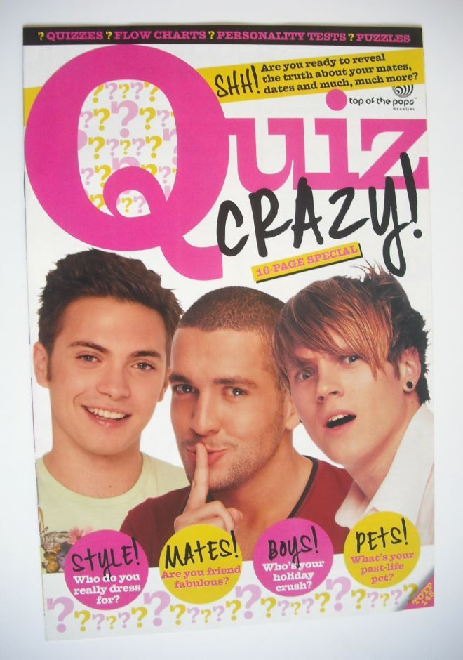 Top Of The Pops magazine - Rude Girls cover (9 August - 5 September 2006)