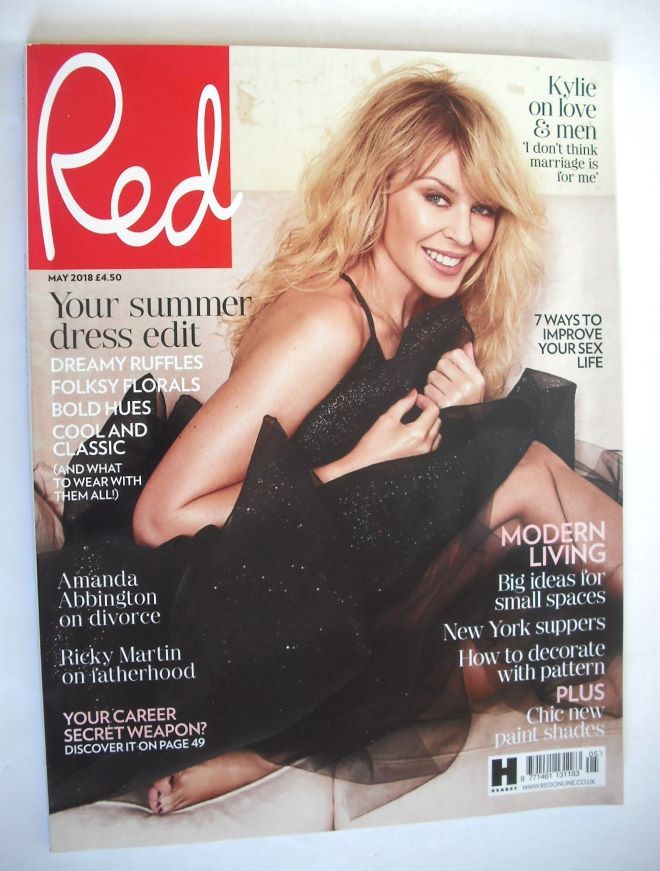 <!--2018-05-->Red magazine - May 2018 - Kylie Minogue cover