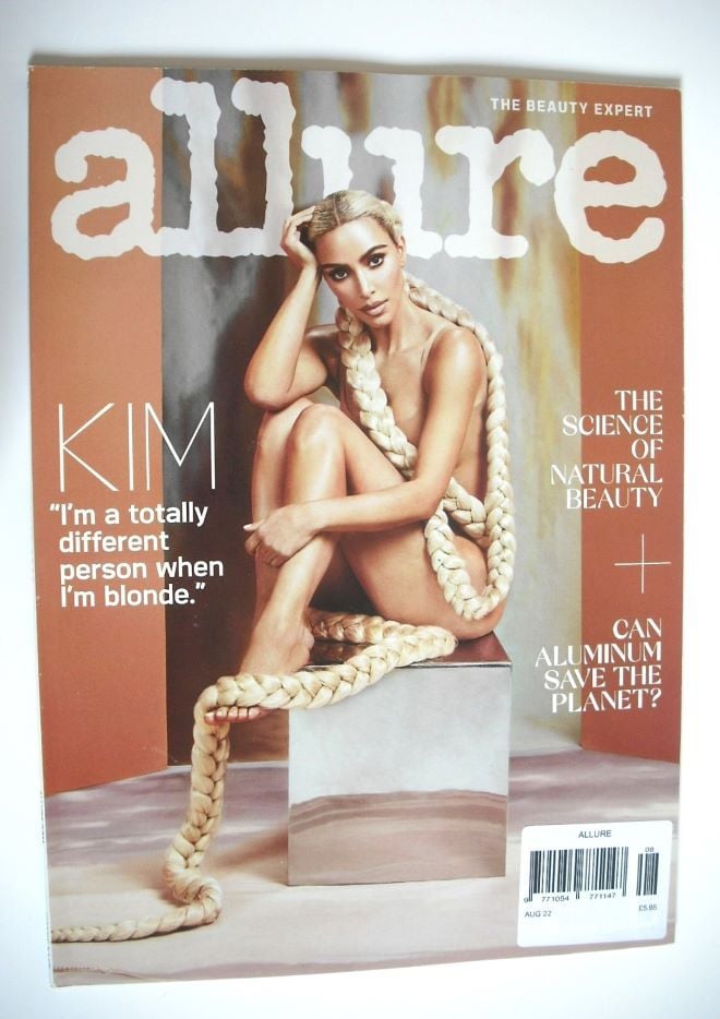 Allure magazine - August 2022 - Kim Kardashian cover