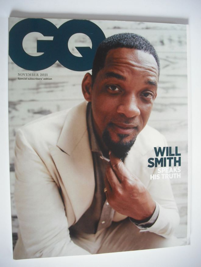 British GQ magazine - November 2021 - Will Smith cover (Special Subscribers' Edition)