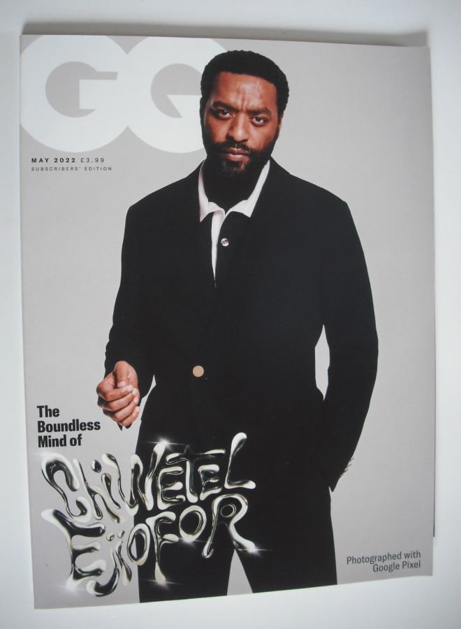 British GQ magazine - May 2022 - Chiwetel Ejiofor cover (Subscribers' Issue)