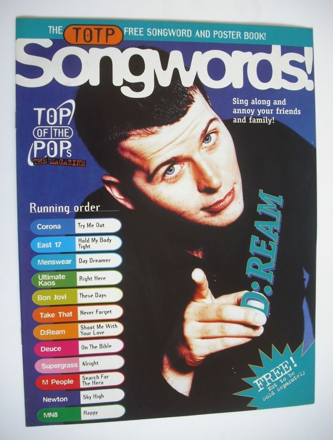 Top Of The Pops magazine - Michael Jackson cover (July 1995)