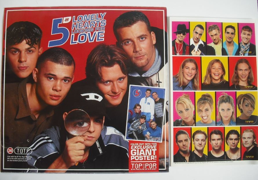 Top Of The Pops magazine - The Spice Girls cover (February 1998)