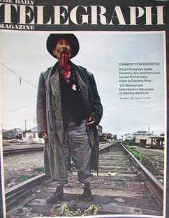 The Daily Telegraph magazine - Cannery Row Revisited cover (3 April 1970)