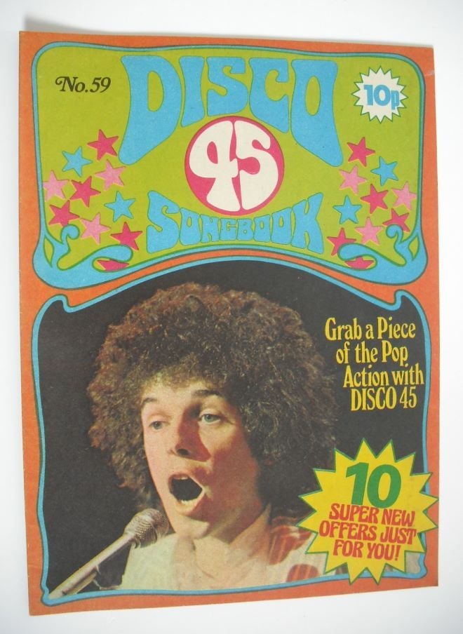 Disco 45 magazine - No 59 - September 1975 - Leo Sayer cover