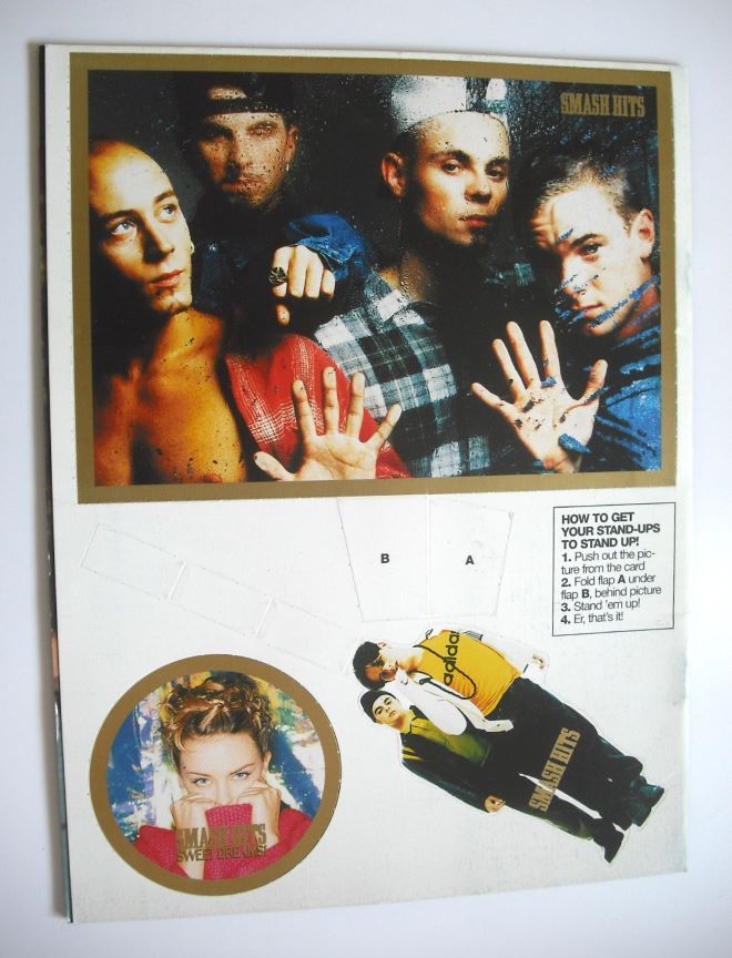 Smash Hits magazine - Tom Cruise cover (18-31 January 1995) #2