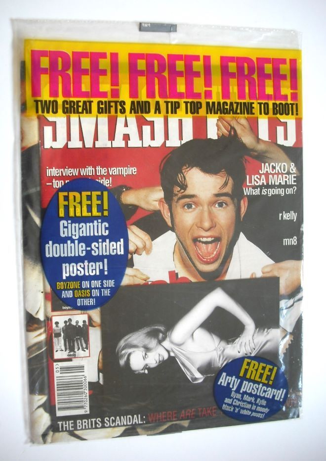 Smash Hits magazine - Stephen Gately cover (1-14 February 1995)