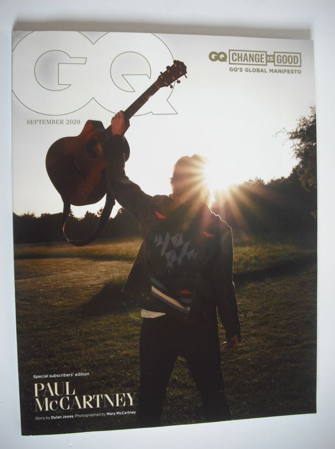 British GQ magazine - September 2020 - Paul McCartney cover (Special Subscribers' Edition)