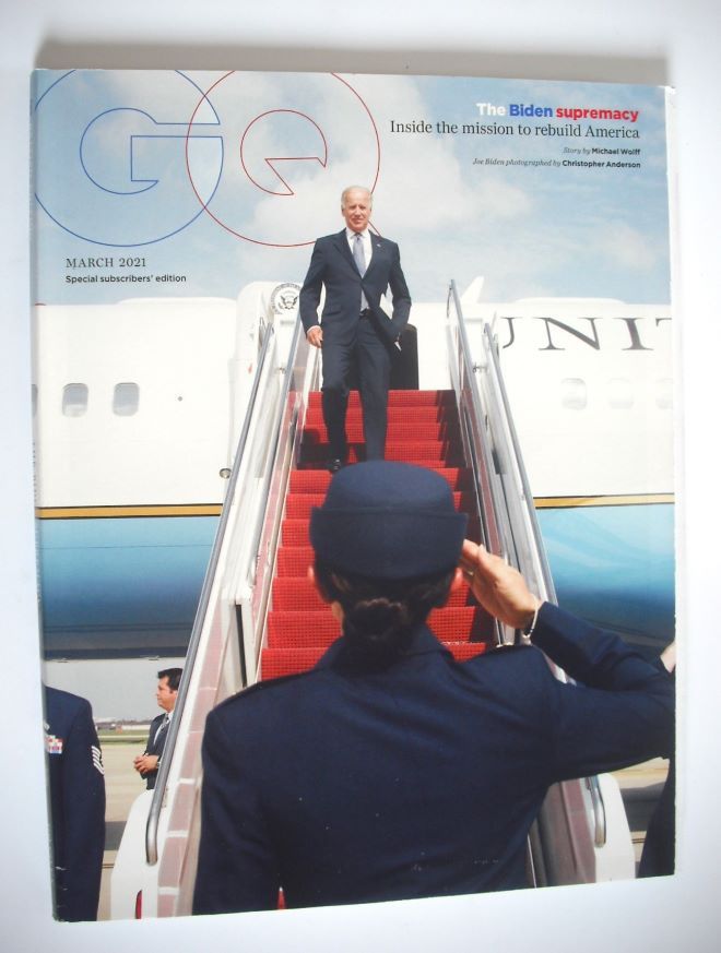 British GQ magazine - March 2021 - Joe Biden cover (Special Subscribers' Edition)
