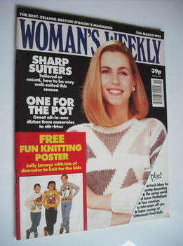 <!--1991-03-12-->Woman's Weekly magazine (12 March 1991)