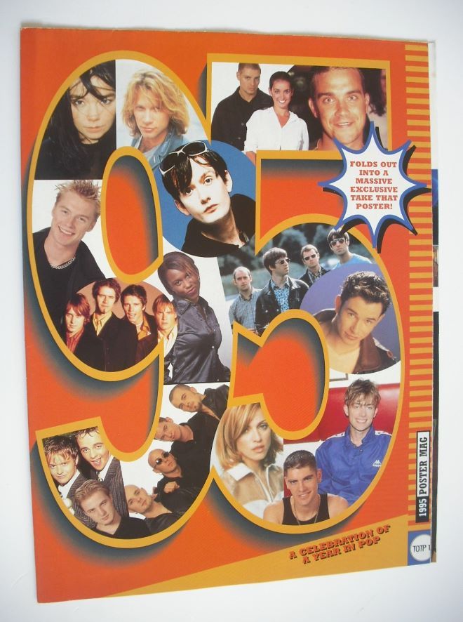 Top Of The Pops magazine - Ronan Keating and Stephen Gately cover (January 1996)