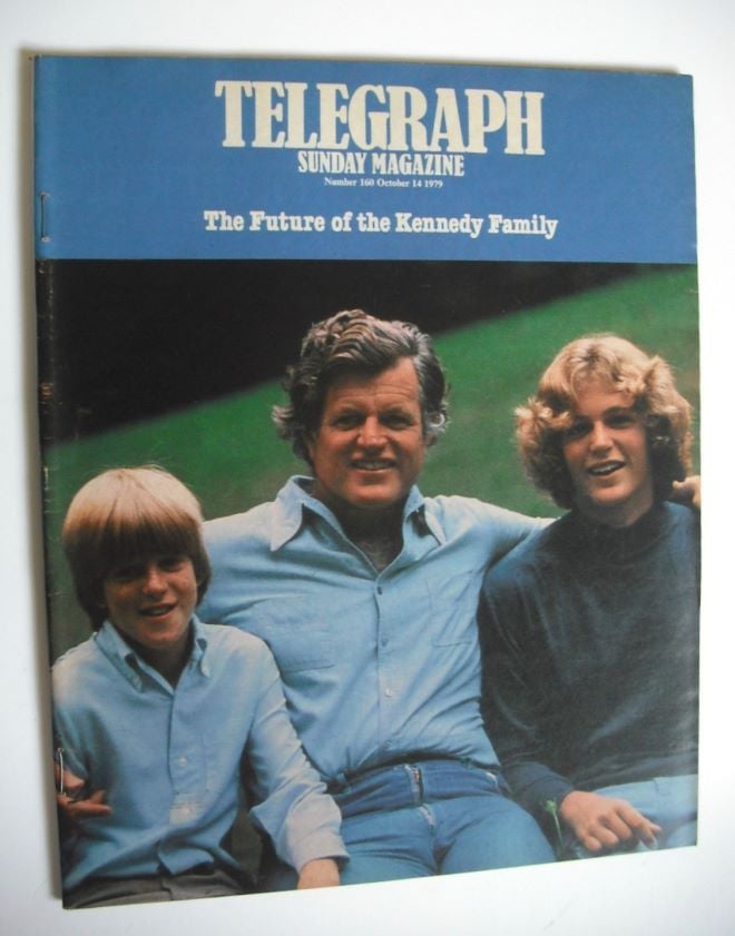 The Sunday Telegraph magazine - The Kennedy Family cover (14 October 1979)