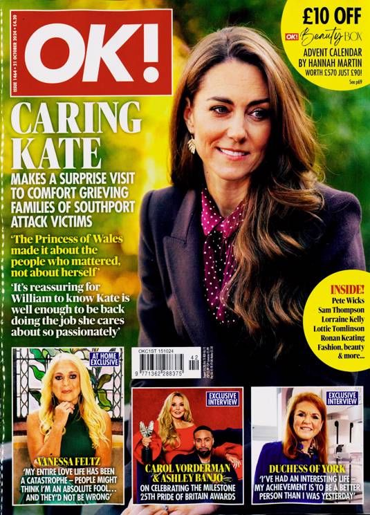 OK! magazine - Kate Middleton cover (21 October 2024 - Issue 1464)