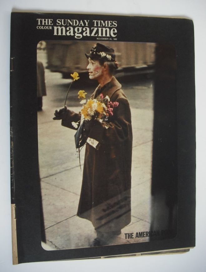 The Sunday Times magazine - The American Poor cover (24 November 1963)