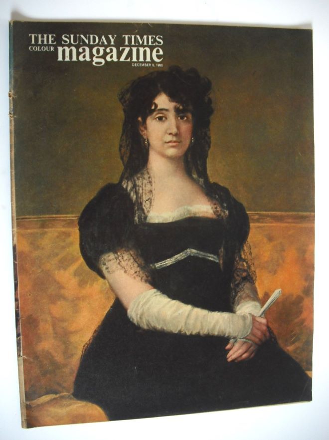 The Sunday Times magazine - Dona Antonia Zarate cover (8 December 1963)