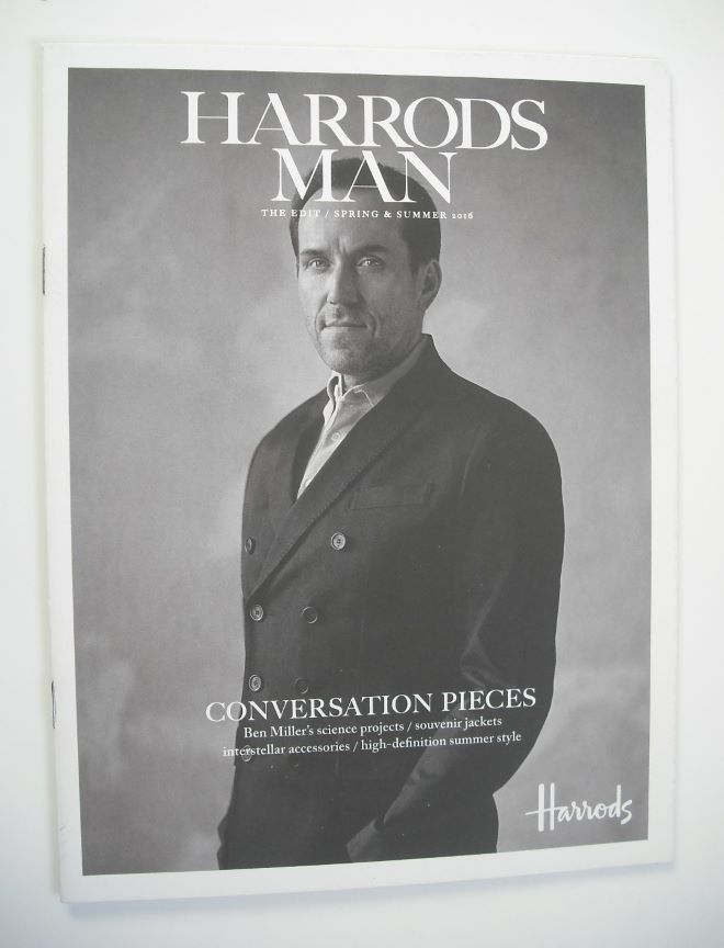 Harrods Man magazine - Ben Stiller cover (Spring/Summer 2016)