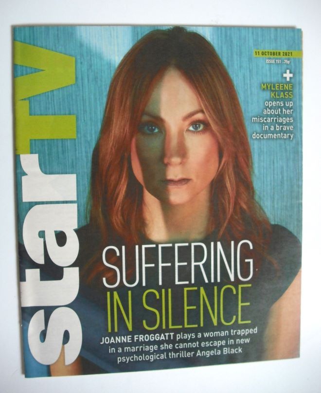 Star TV magazine - Joanne Froggatt cover (11 October 2021)