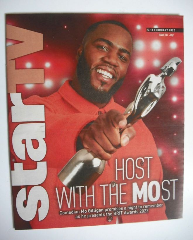 Star TV magazine - Mo Gilligan cover (5-11 February 2022)