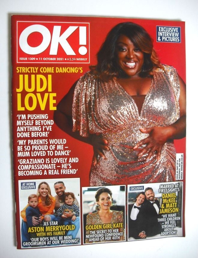 OK! magazine - Judi Love cover (11 October 2021 - Issue 1309)