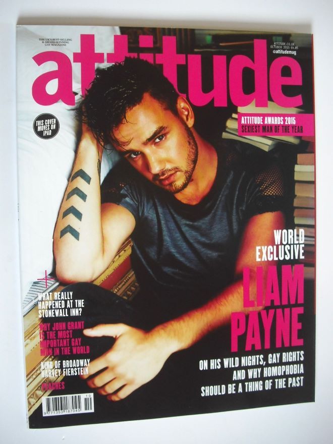 Attitude magazine - Liam Payne cover (October 2015 - Cover 2/2)