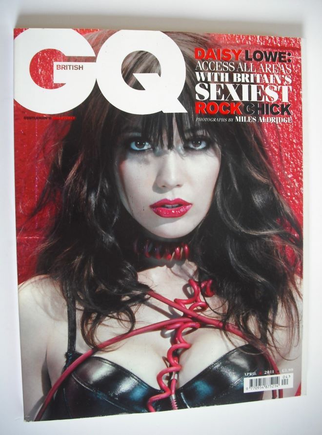 British GQ magazine - April 2011 - Daisy Lowe cover