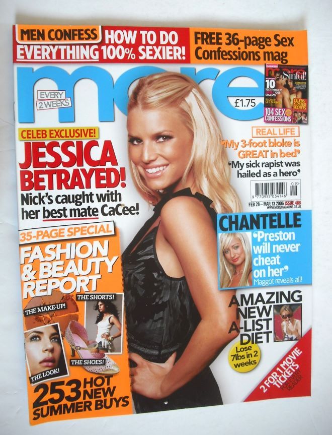 <!--2006-02-28-->More magazine - Jessica Simpson cover (28 February - 13 Ma