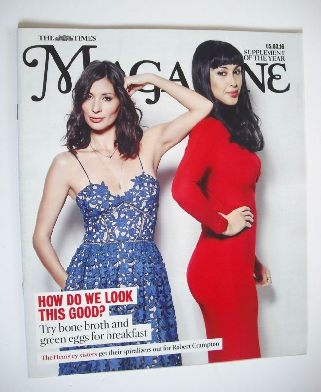 The Times magazine - The Hemsley sisters cover (5 March 2016)