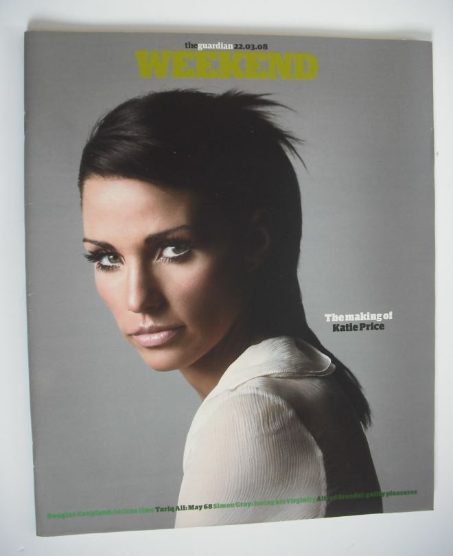 The Guardian Weekend magazine - 22 March 2008 - Katie Price cover