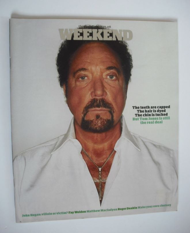 The Guardian Weekend magazine - 25 October 2008 - Tom Jones cover