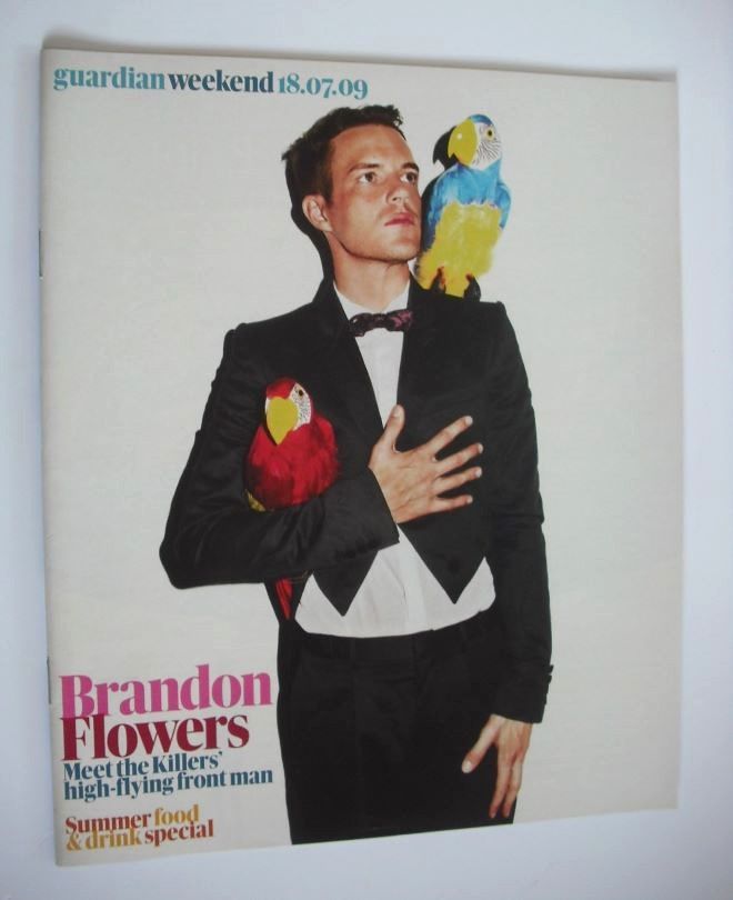 The Guardian Weekend magazine - 18 July 2009 - Brandon Flowers cover