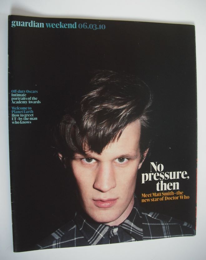 The Guardian Weekend magazine - 6 March 2010 - Matt Smith cover